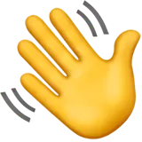 Waving hand